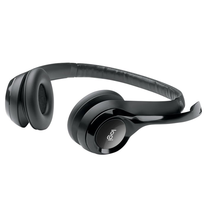 Casques avec Microphone Logitech LGT-H390 Noir