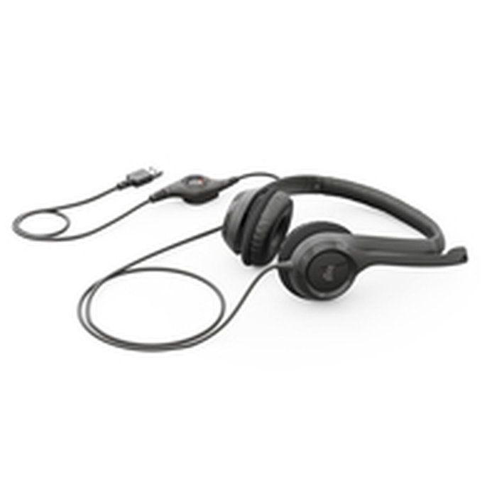 Casques avec Microphone Logitech LGT-H390 Noir