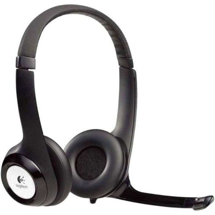 Casques avec Microphone Logitech LGT-H390 Noir
