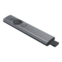Logitech 910-004861 Présentateur Professionnel Spotlight avec Pointeur Laser, Gris