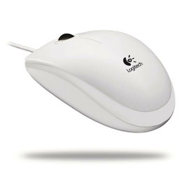 Souris Optique Logitech B100 Blanc 800 dpi (1 Unité)