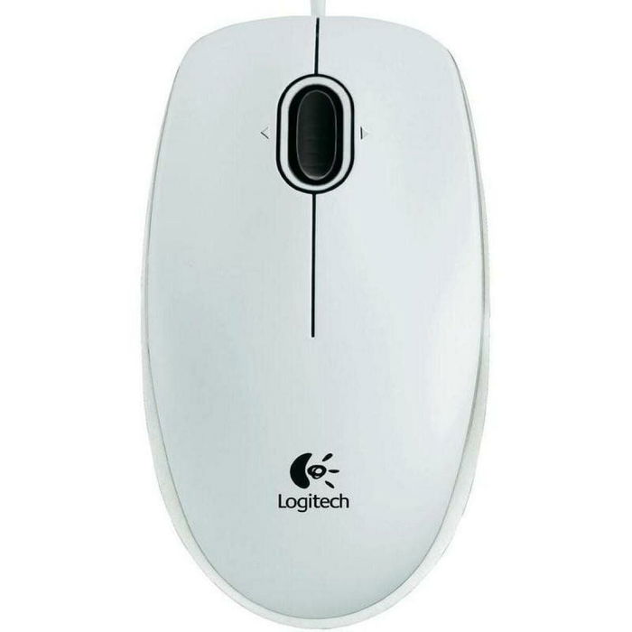 Souris Optique Logitech B100 Blanc 800 dpi (1 Unité)
