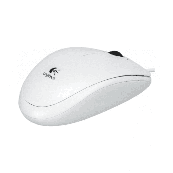 Logitech B100 Souris Optique Filaire USB, Blanc