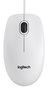 Logitech B100 Souris filaire optique USB - Ambidextre, 800 DPI, 3 boutons, confortable, compatible PC/Mac