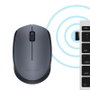 Logitech M170 Souris sans fil Ambidextre Gris et Noir