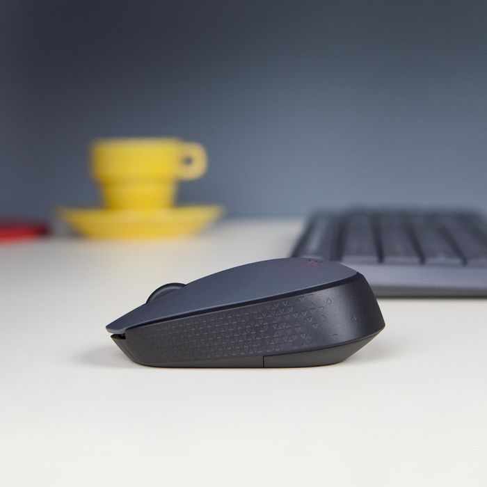 Logitech M170 Souris Sans Fil 2.4 GHz RF, Autonomie 12 Mois avec 1 Pile AA, Connectivité USB Plug-and-Play, Gris