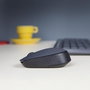 Logitech M170 Souris Sans Fil 2.4 GHz RF, Autonomie 12 Mois avec 1 Pile AA, Connectivité USB Plug-and-Play, Gris