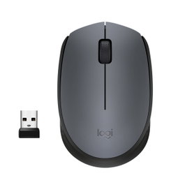 Logitech M170 Souris sans fil Ambidextre Gris et Noir