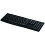 Clavier sans fil Logitech K270 Noir Espagnol Qwerty 2.4 GHz