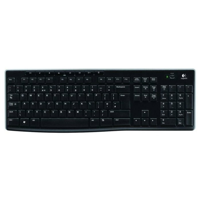 Clavier sans fil Logitech K270 Noir Espagnol Qwerty 2.4 GHz