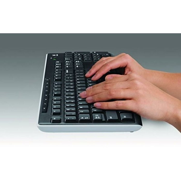 Clavier sans fil Logitech K270 Noir Espagnol Qwerty 2.4 GHz