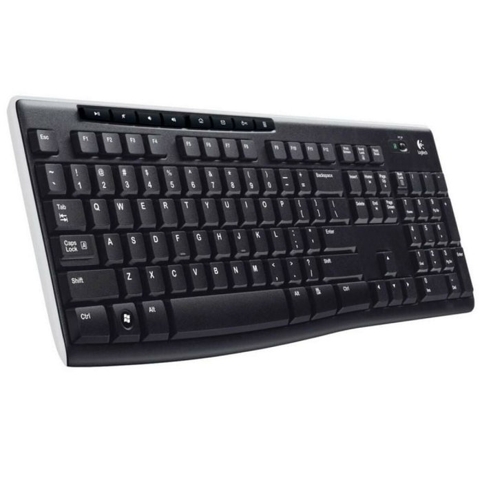 Clavier sans fil Logitech K270 Noir Espagnol Qwerty 2.4 GHz
