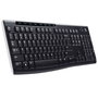 Clavier sans fil Logitech K270 Noir Espagnol Qwerty 2.4 GHz