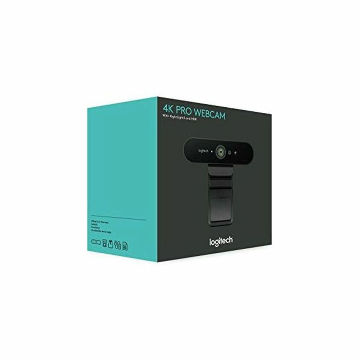 Webcam Logitech BRIO Full HD 4K Ultra HD Webcam Logitech BRIO Full HD 4K Ultra HD