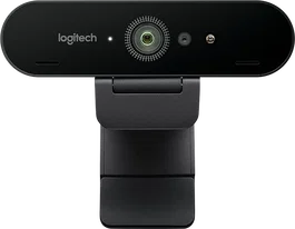 Logitech 960-001106 Câmera Web 4K Ultra HD Noir avec HDR, RightLight 3, Zoom 5x, Grand Angle, Microphone Antibruit