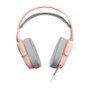 Mars Gaming MHAXP Casque Gaming RGB Flow Rose avec Microphone Amovible Jack 3.5mm USB