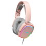 Mars Gaming MHAXP Casque Gaming RGB Flow Rose avec Microphone Amovible Jack 3.5mm USB