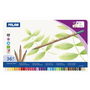Crayons de couleur Milan Multicouleur 36 Pièces