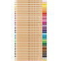 Crayons de couleur Milan Multicouleur 36 Pièces