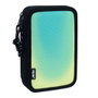 Milán Plumier 2 étages Sunset avec contenu, noir et vert