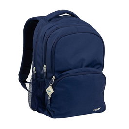 Milan Mochila Escolar Serie 1918 4 Cremalleras 25 L Azul Marino