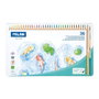 Crayons de couleur Milan Acuarelable Crayon d'aquarelle