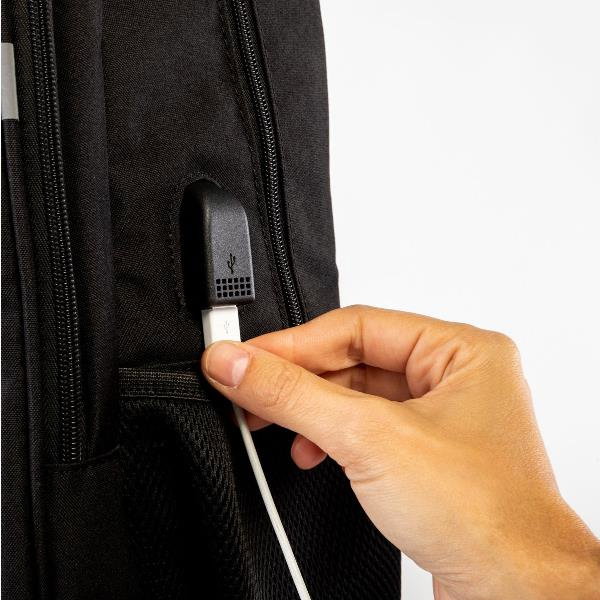 Nilox Sac à dos Style 15.6 pouces Noir pour ordinateur portable