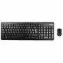 Nilox NXKMWE0001 Clavier et souris sans fil Noir Espagnol Qwerty