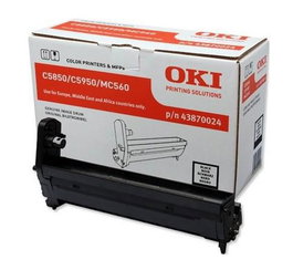 OKI Tambour d'image noir pour imprimante couleur - Tambour séparé pour réduire les coûts d'impression