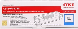 OKI 43872307 Toner cyan 2.000 pages