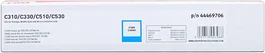 OKI 44469706 Toner cyan, 2.000 pages