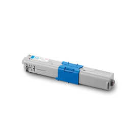 OKI Cartouche de toner cyan 44469706 - Compatible avec les imprimantes OKI