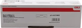 OKI 44574802 Toner noir originale pour imprimante, 7000 pages