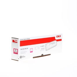 OKI Toner 44844506 Magenta pour Imprimante Laser, Cartouche d'Encre Compatible