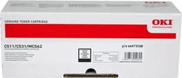 OKIdea Toner Noir OKI 44973508 ~7 000 Pages pour Imprimante