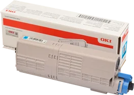 OKI 46490403 Toner cyan pour imprimante, 1 500 pages