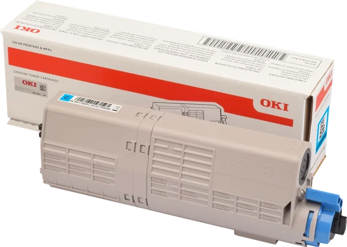 OKI 46490403 Toner cyan pour imprimante, 1 500 pages OKI 46490403 Toner cyan pour imprimante, 1 500 pages