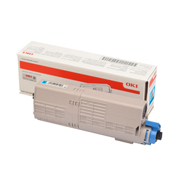 OKI 46490403 Toner cyan pour imprimante, 1 500 pages