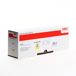 Oki 46507505 Toner jaune pour imprimante ~6000 pages