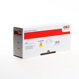 OKI Toner 46507613 Cartouche de Toner Jaune