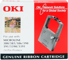 OKI 09002309 Ruban nylon noir 2 millions de copies Cinta (380/3391)