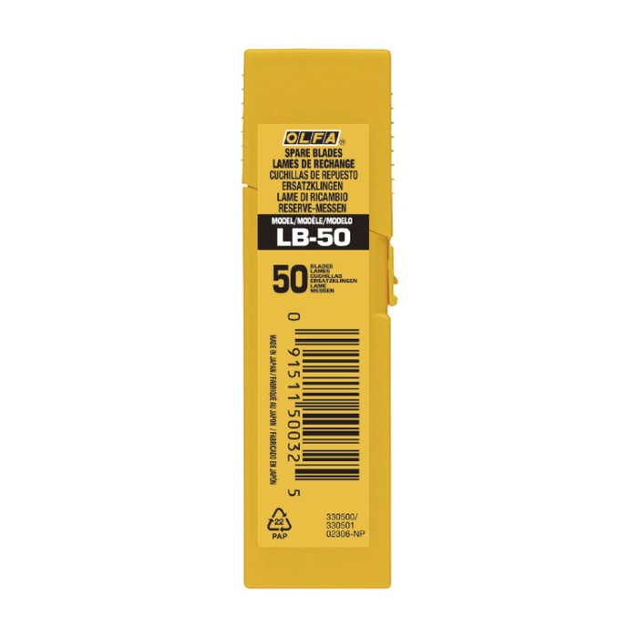 Lame de cutter Olfa Divisible Cutter 18 mm 50 Unités Lame de cutter Olfa Divisible Cutter 18 mm 50 Unités