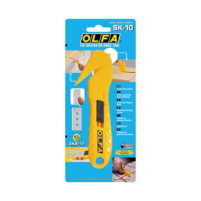 Cutter Olfa 17,8 X 0,4 MM Jaune De Sécurité