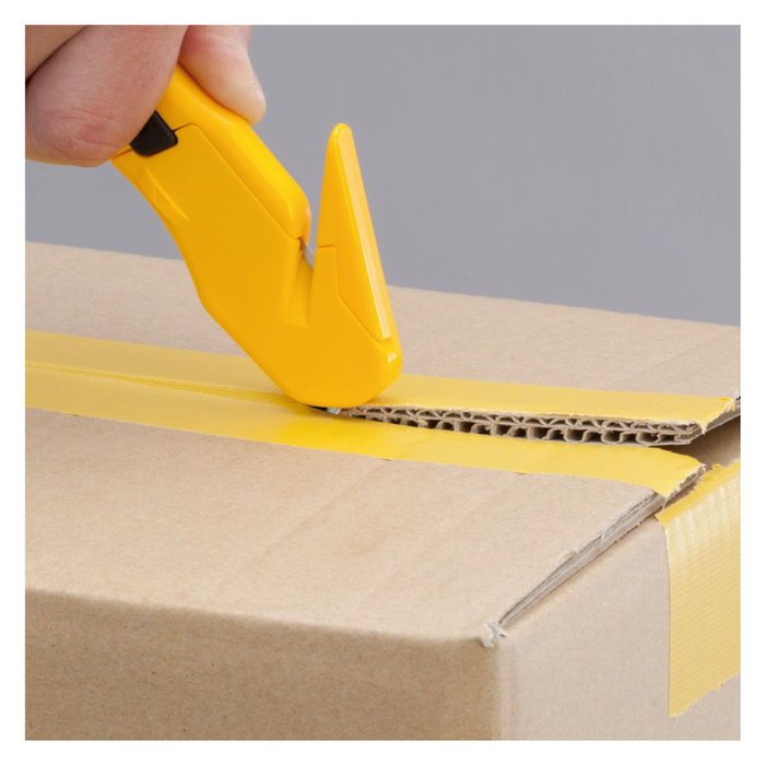 Cutter Olfa 17,8 X 0,4 MM Jaune De Sécurité