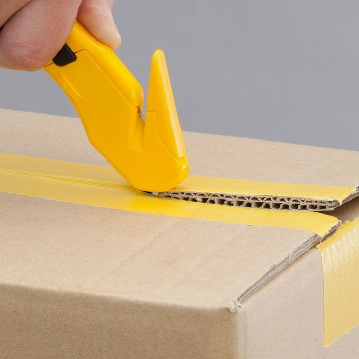 Cutter Olfa 17,8 X 0,4 MM Jaune De Sécurité