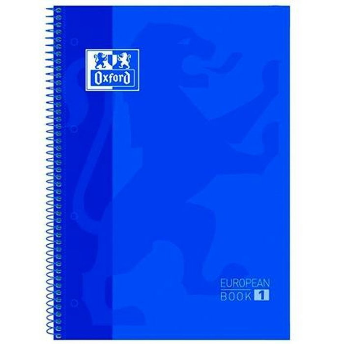 Oxford Cahier European Book Blue marine A4 5 Pièces Oxford Cahier European Book Blue marine A4 5 Pièces