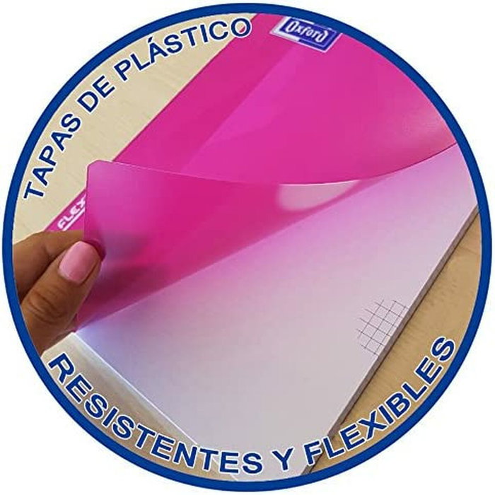 Cahier Oxford Multicouleur Feuille 80 Volets 21,5 x 31,5 cm 5 Pièces