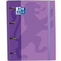Reliure à anneaux Oxford Classic Europeanbinder Mauve A4 A4+