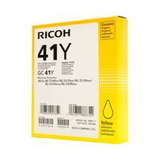 Ricoh GC-41Y Cartouche gel jaune 2500 pages pour imprimantes gel