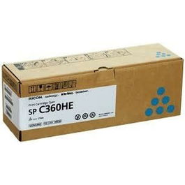 Ricoh Toner 408185 Type C360 Cyan - Cartouche d'encre pour imprimante laser couleur